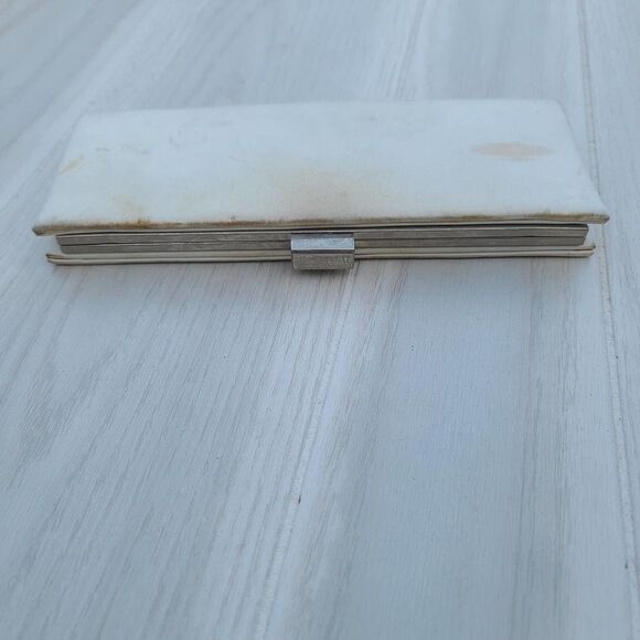 Vintage V2 clasp clutch purse Thin